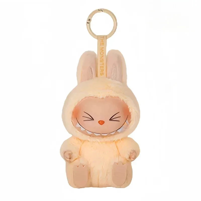 In Stock Hot Anime Figure Labubu Have A Seat Series PVC Pendant Doll Model Toy Kawaii Monster Replica Keychain Toy Birthday Gift