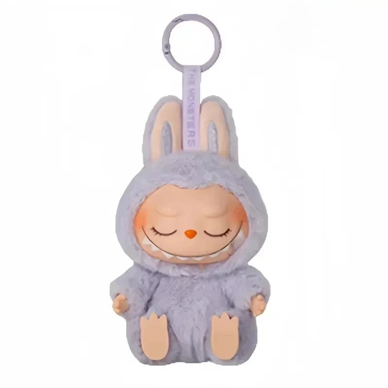 In Stock Hot Anime Figure Labubu Have A Seat Series PVC Pendant Doll Model Toy Kawaii Monster Replica Keychain Toy Birthday Gift