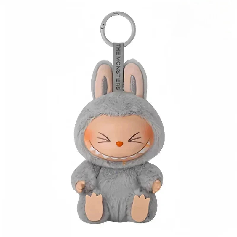 In Stock Hot Anime Figure Labubu Have A Seat Series PVC Pendant Doll Model Toy Kawaii Monster Replica Keychain Toy Birthday Gift